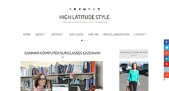 Desktop Screenshot of highlatitudestyle.com